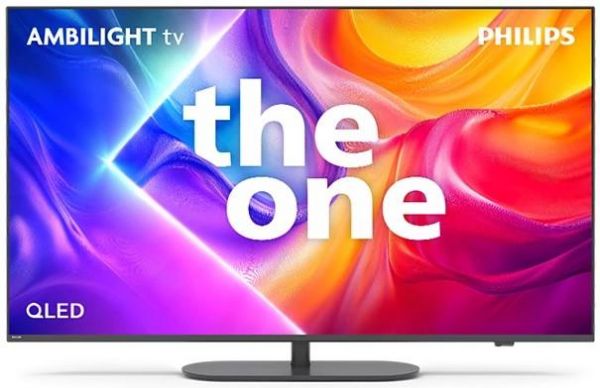 ��������� 43" Philips QLED 4K 144Hz Smart Titan OS Black Ambilight 43PUS9010/12 - �������� 1